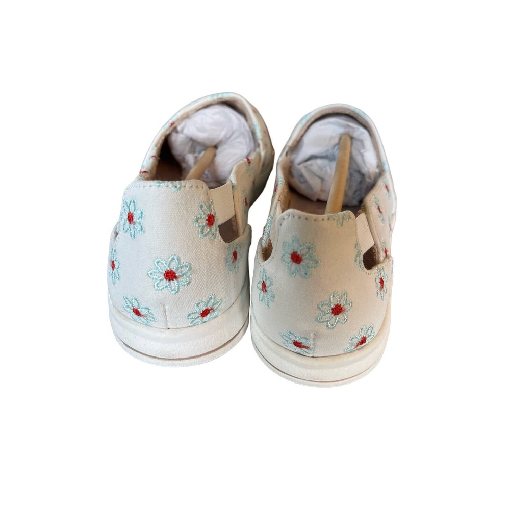 Clark’s Cloudsteppers Slip On Breeze Step White Floral Women’s Shoes Size 8.5 - Picture 4 of 6